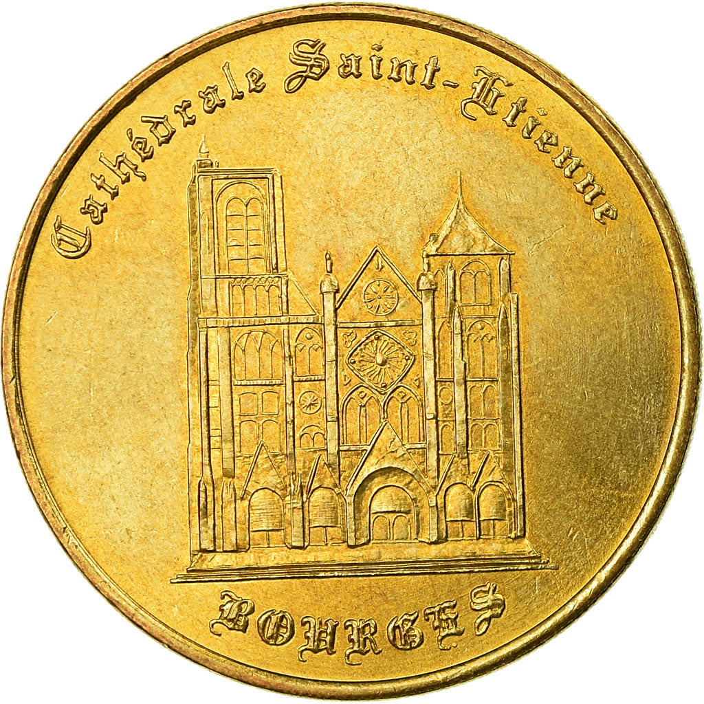 France, Token, Touristic token, Bourges - Cathédrale n°1, Arts & Culture