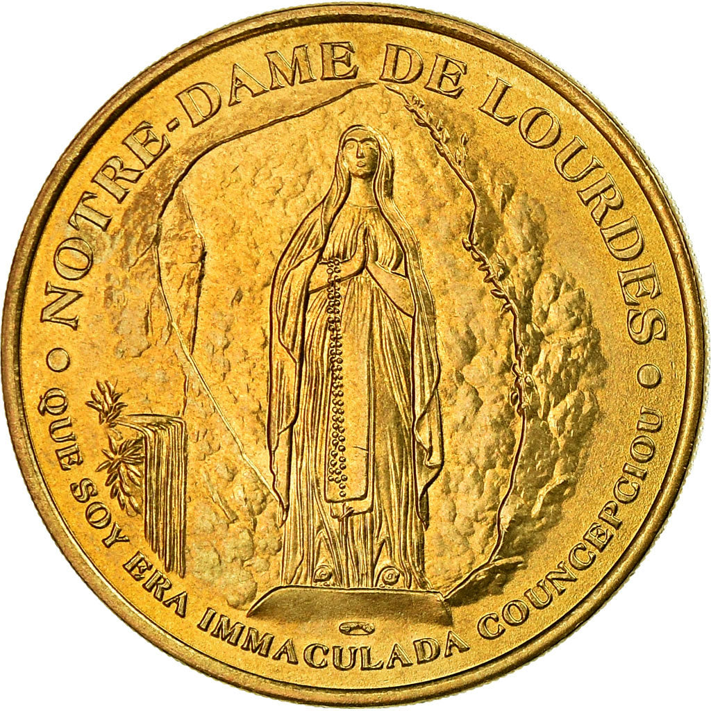 Francia, Token, Jetón turístico, Lourdes - Un peuple de toutes les nations
