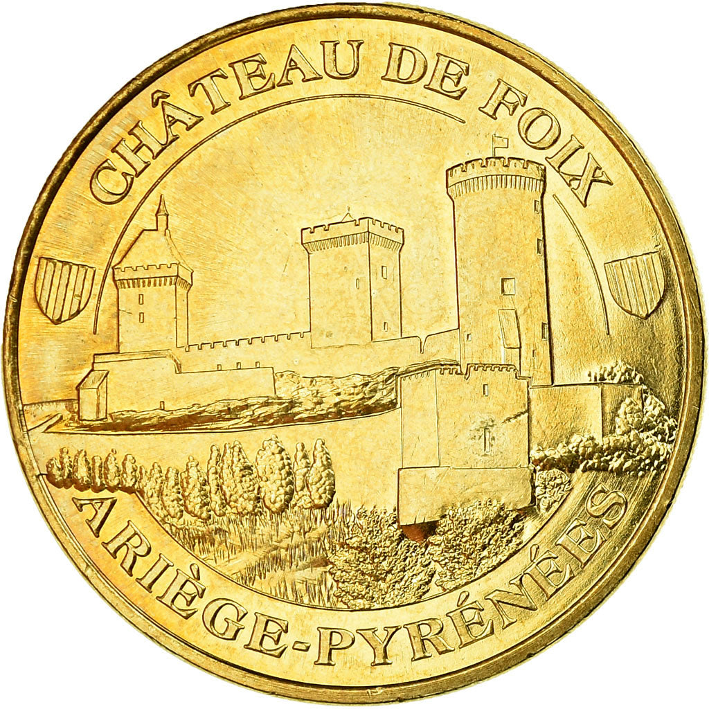 Francia, Token, Touristic token, 09/ Château de Foix, Arts & Culture, 2011
