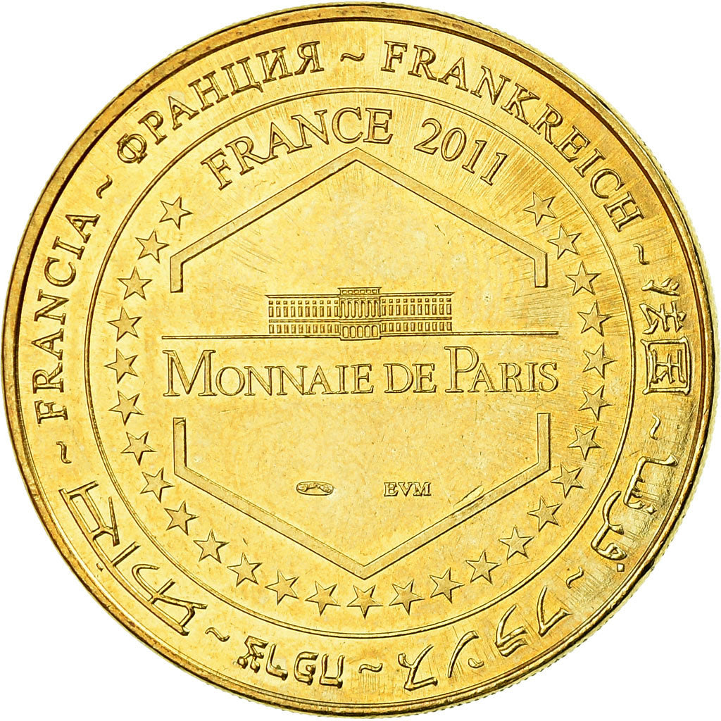 Francia, Token, Touristic token, 09/ Château de Foix, Arts & Culture, 2011