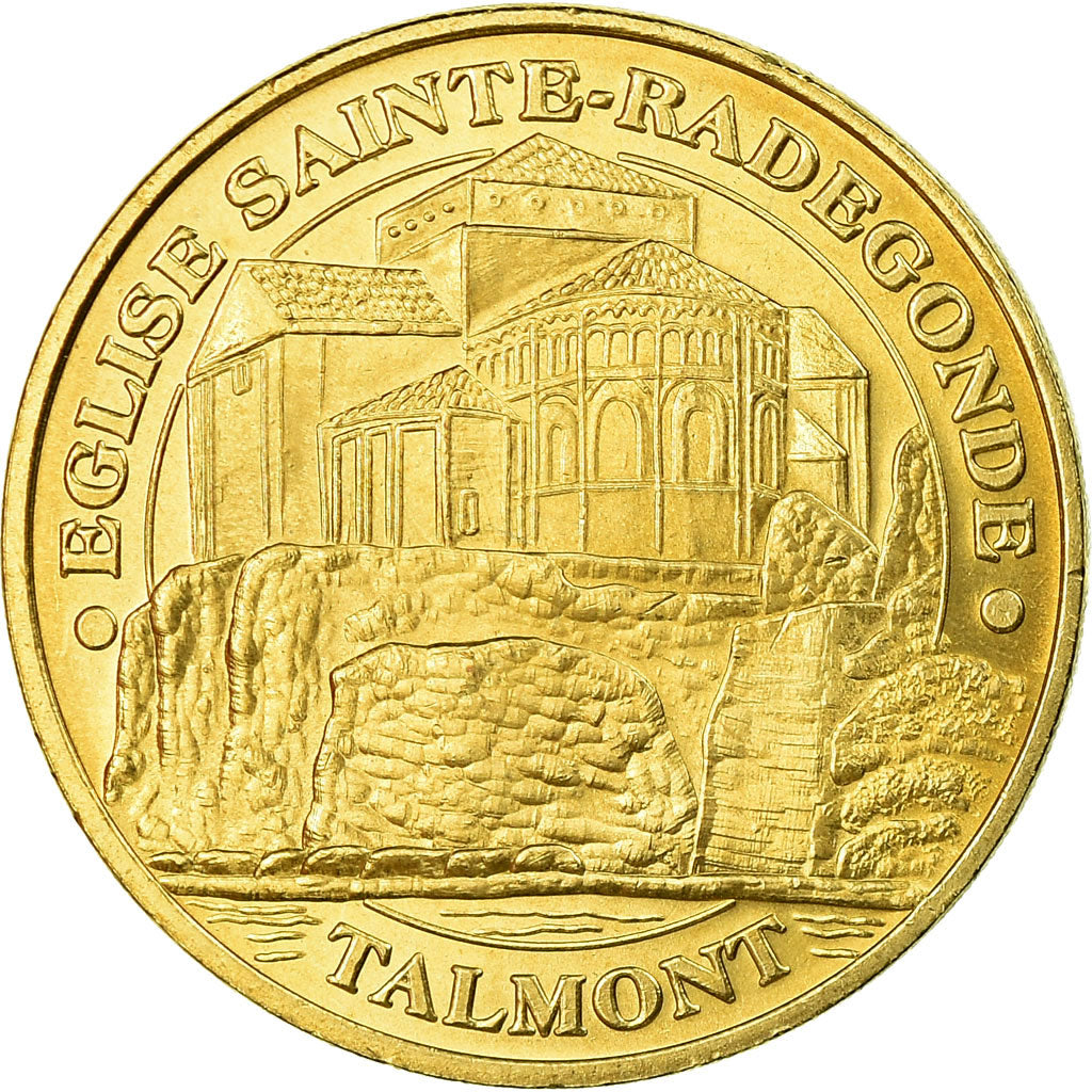 France, Token, Touristic token, Eglise Sainte-Radegonde, Talmont, Arts &