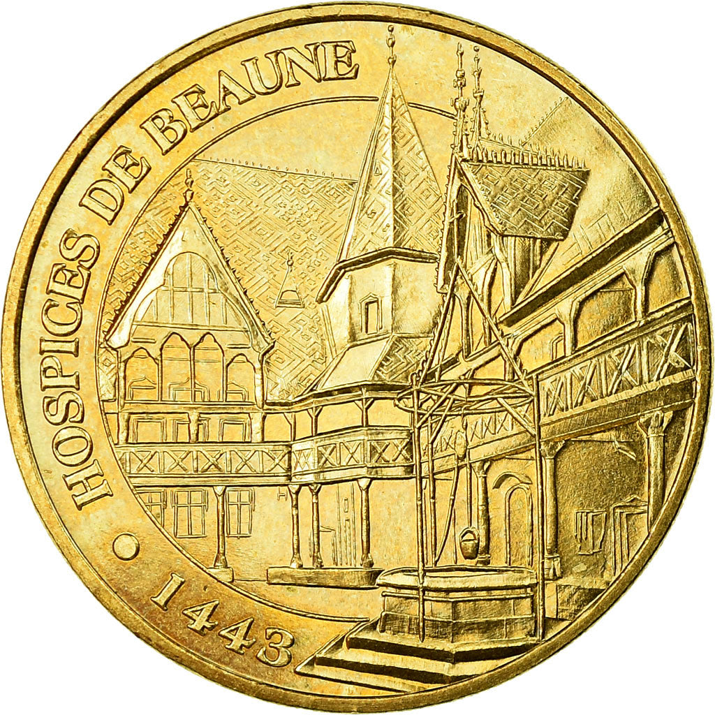 France, Token, Touristic token, Beaune -   Hospices 1443, Arts & Culture, 2009