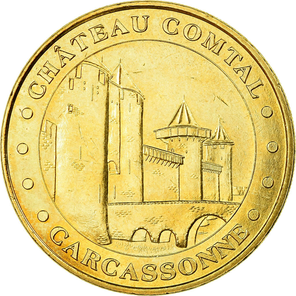 France, Token, Touristic token, 11/ Château Comtal - Carcassonne, Arts &