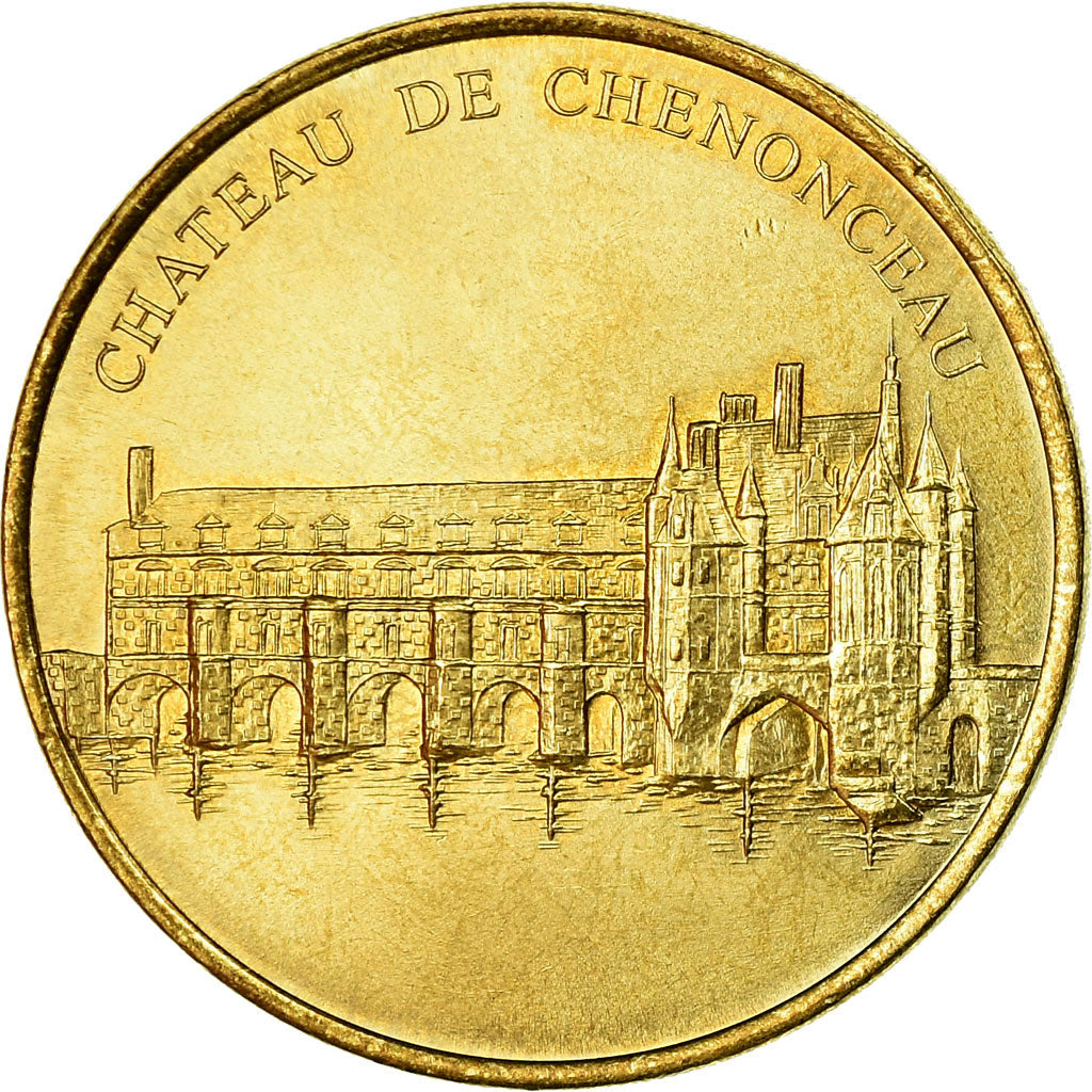 France, Token, Touristic token, Chenonceau -  Chateau, Arts & Culture, 2001