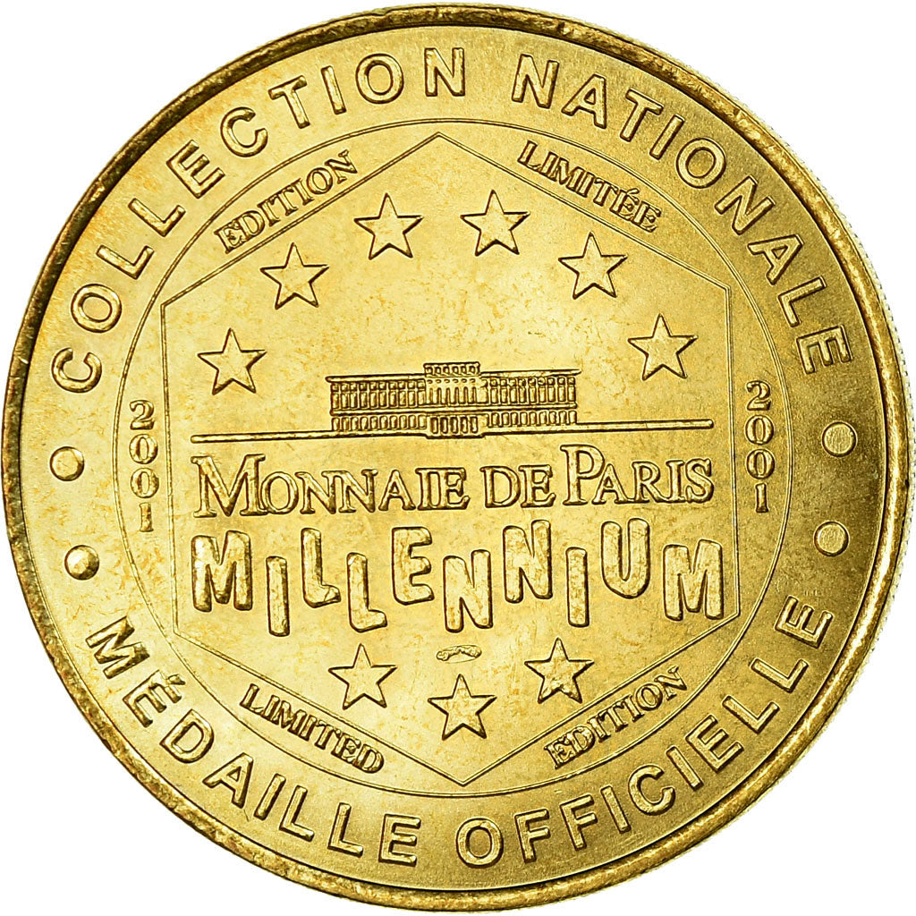 France, Token, Touristic token, Chenonceau -  Chateau, Arts & Culture, 2001
