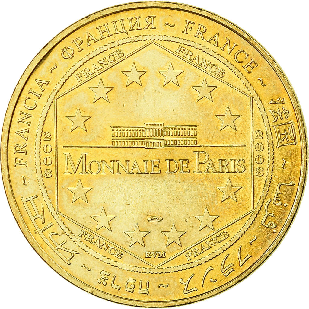 France, Token, Touristic token, Chantilly - Chateau n°1, Arts & Culture, 2008