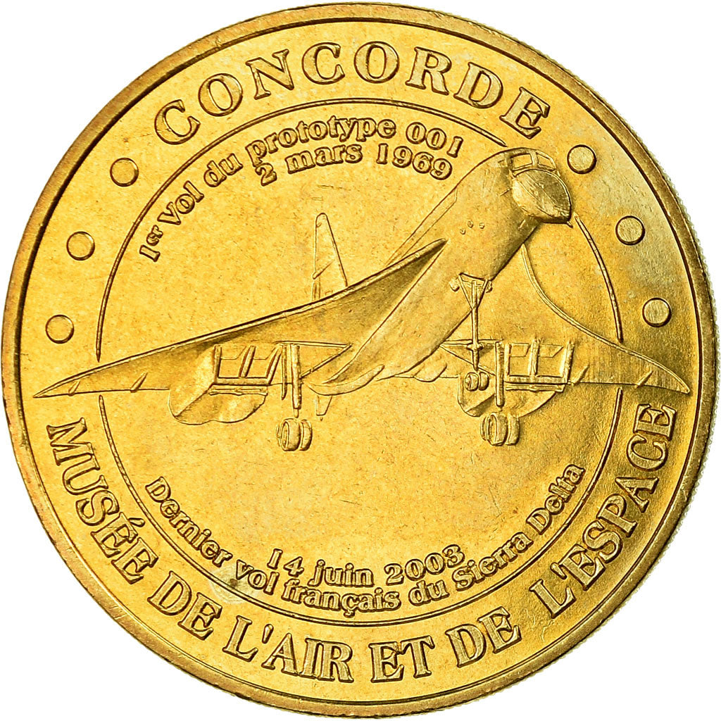 France, Token, Touristic token, Le Bourget - Musée de l'Air et de l'Espace - Le