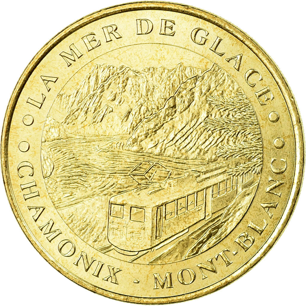 France, Token, Touristic token, 74/ La Mer de Glace - Chamonix, Arts & Culture