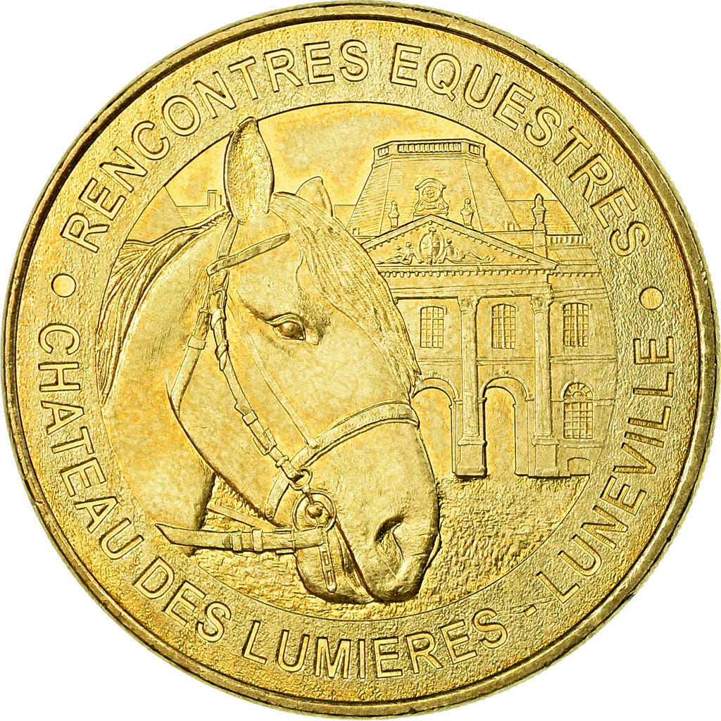 France, Token, Touristic token, Lunéville - Château des Lumières n°5, Arts &