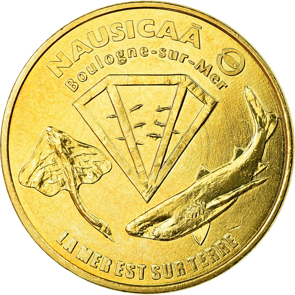 França, Token, Token turístico, Boulogne-sur Mer  - Nausicaa n° 1, Artes e