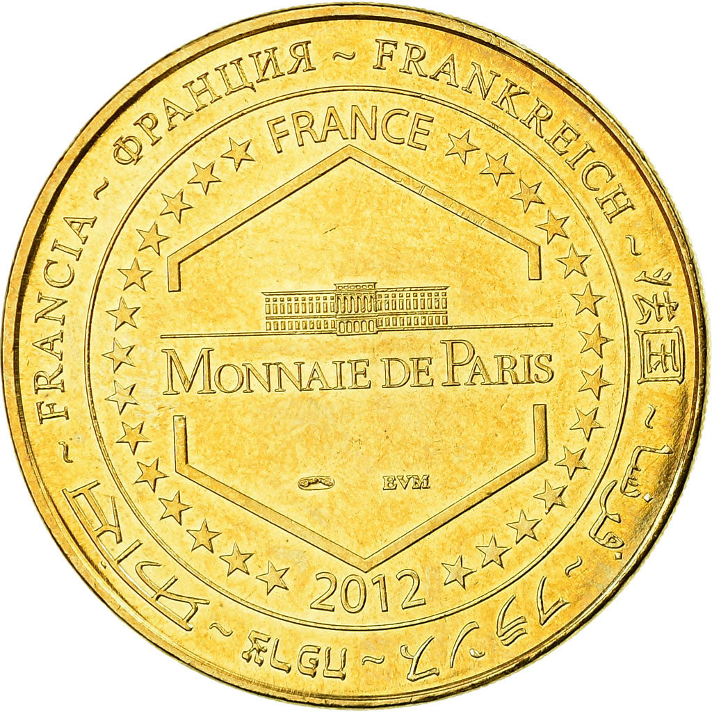 France, Token, Touristic token, Lille - Les Géants, Arts & Culture, 2012