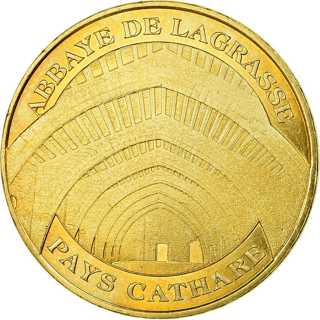 France, Token, Touristic token, Lagrasse - Abbaye n°2, Arts & Culture, 2012
