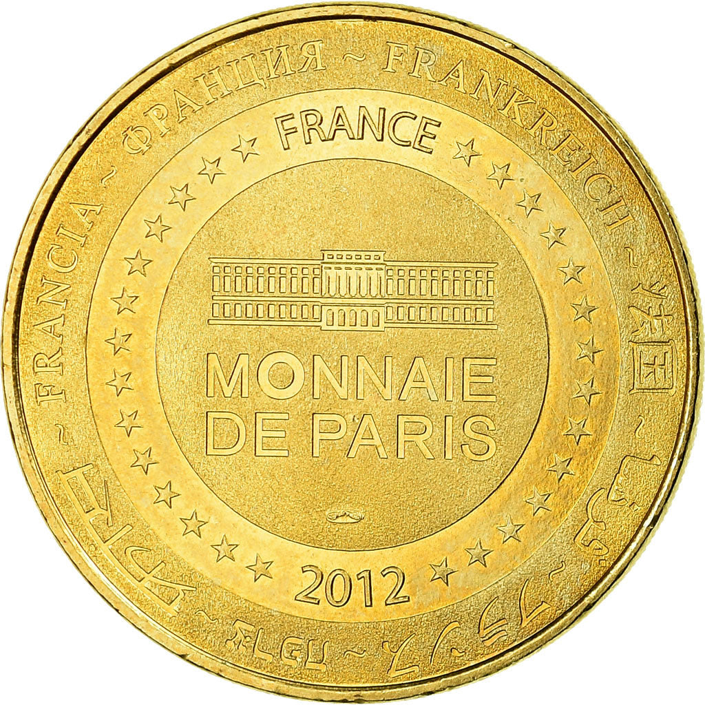 France, Token, Touristic token, Lagrasse - Abbaye n°2, Arts & Culture, 2012