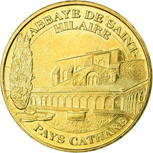 France, Token, Touristic token, 11/ Abbaye de Saint-Hilaire, Arts & Culture