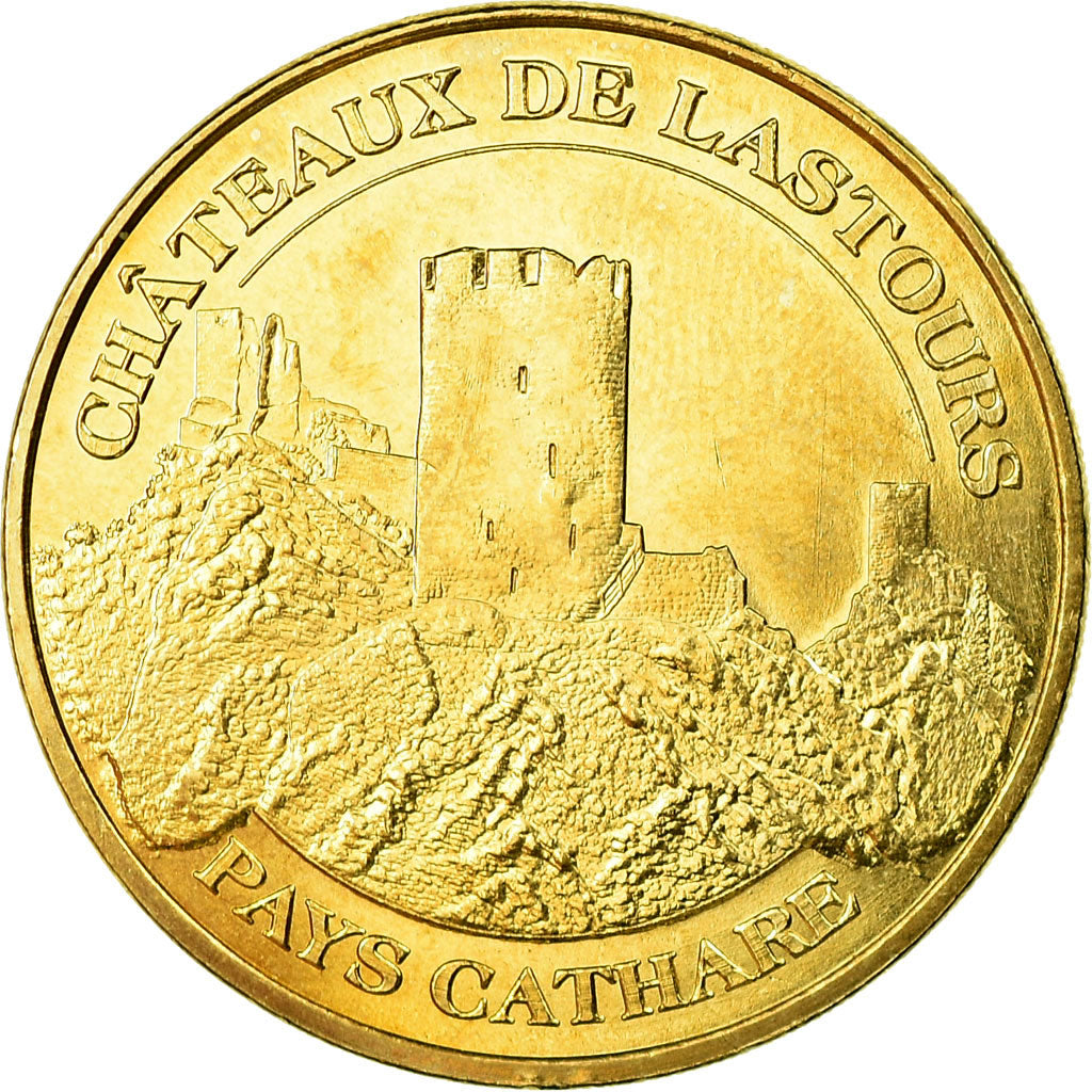 France, Token, Touristic token, Lastours - Chateaux n°2, Arts & Culture, 2011