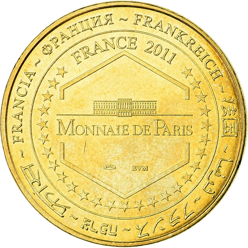 France, Token, Touristic token, Lastours - Chateaux n°2, Arts & Culture, 2011