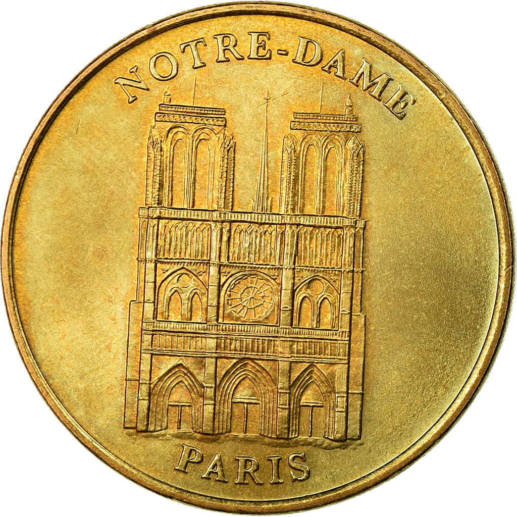 France, Token, Touristic token, Paris - Notre Dame n°1, Arts & Culture, 2002
