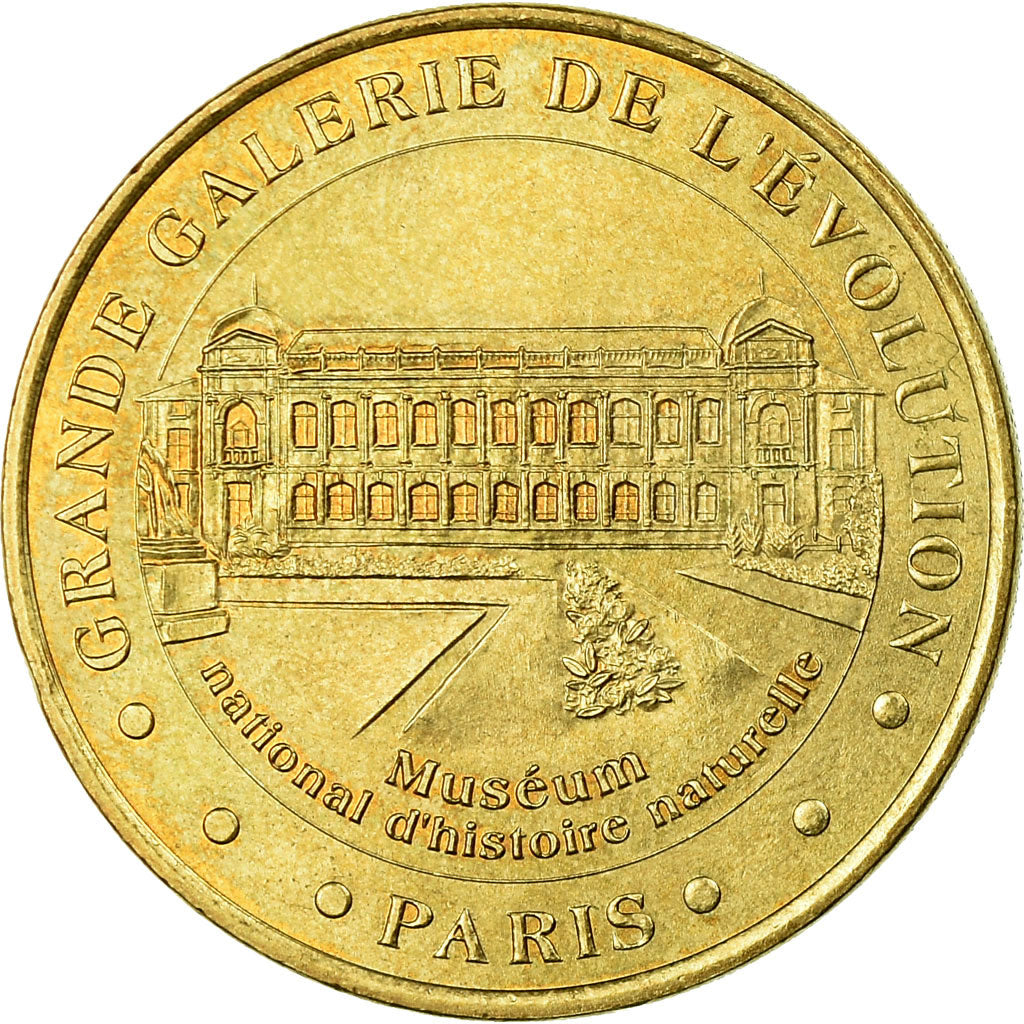 France, Token, Touristic token, Paris - Muséum d'Histoire Naturelle n°1, Arts