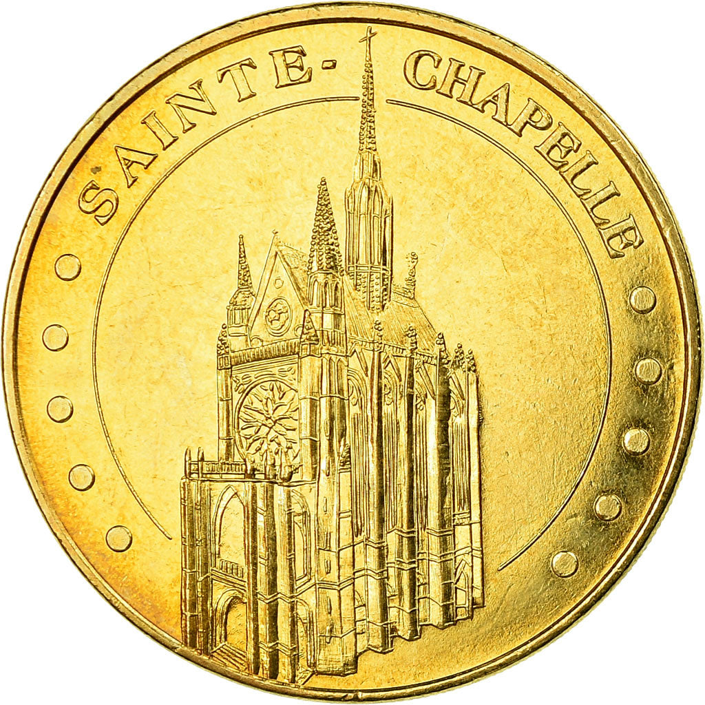 France, Token, Touristic token, Paris - Sainte Chapelle n°2, Arts & Culture