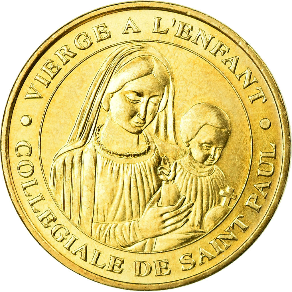 France, Token, Touristic token, 06/ Vierge à l'enfant - Saint-Paul de Vence