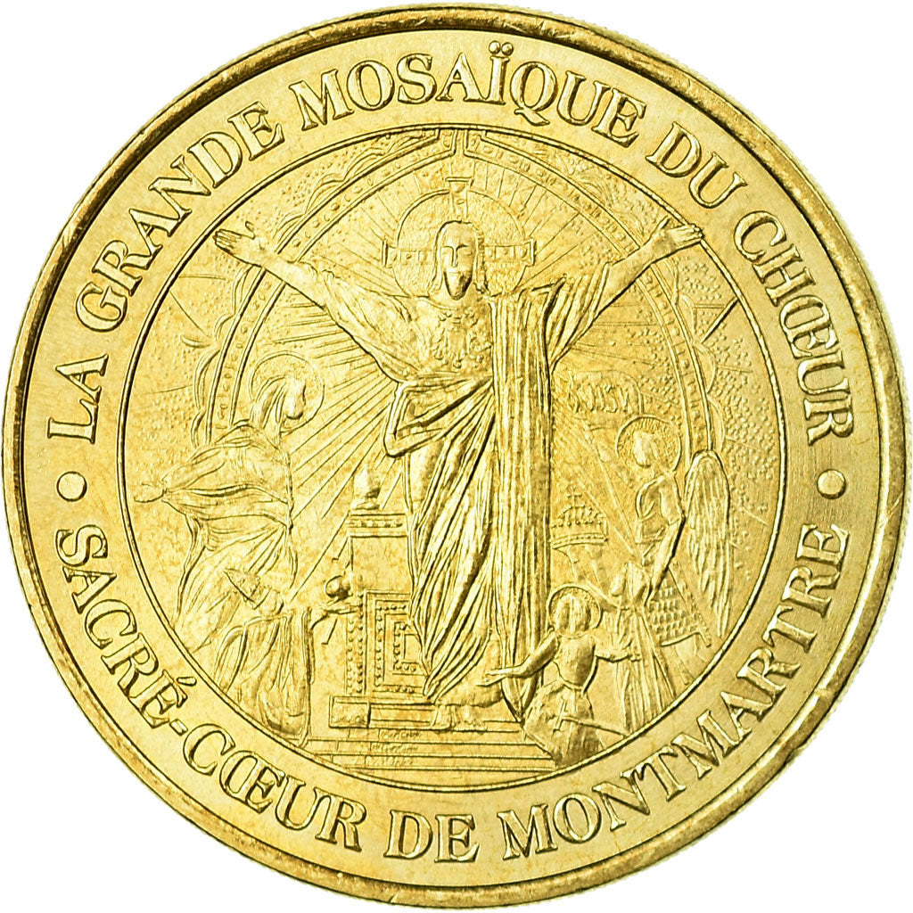 Francia, Token, Jetón turístico, Paris - Basilique du Sacré Coeur n° 2, Arts