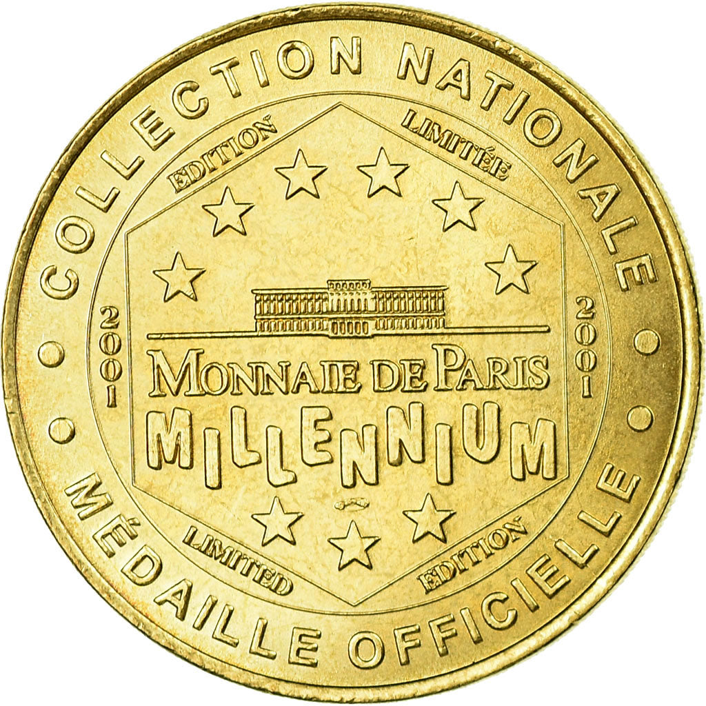 Francia, Token, Jetón turístico, Paris - Basilique du Sacré Coeur n° 2, Arts