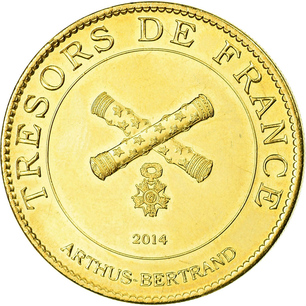 France, Token, Touristic token, Caen - Mémorial n°5, Arts & Culture, 2014