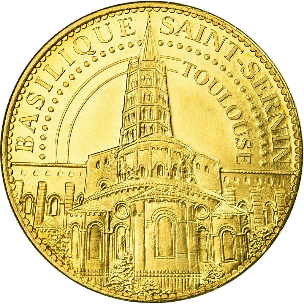 Francia, Token, Touristic token, Toulouse - Basilique Saint-Sernin, Arts &