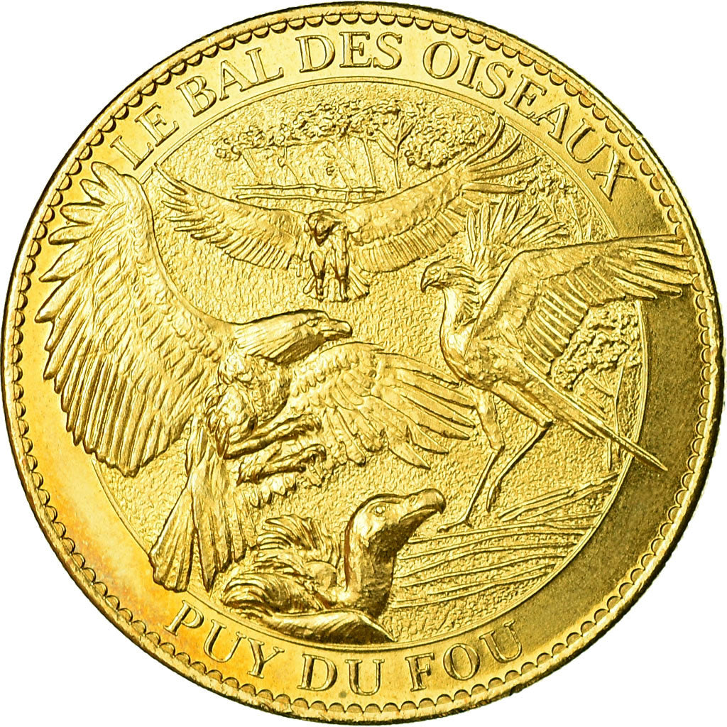 France, Token, Touristic token, Les Epesses - Puy du Fou n° 3, Arts & Culture