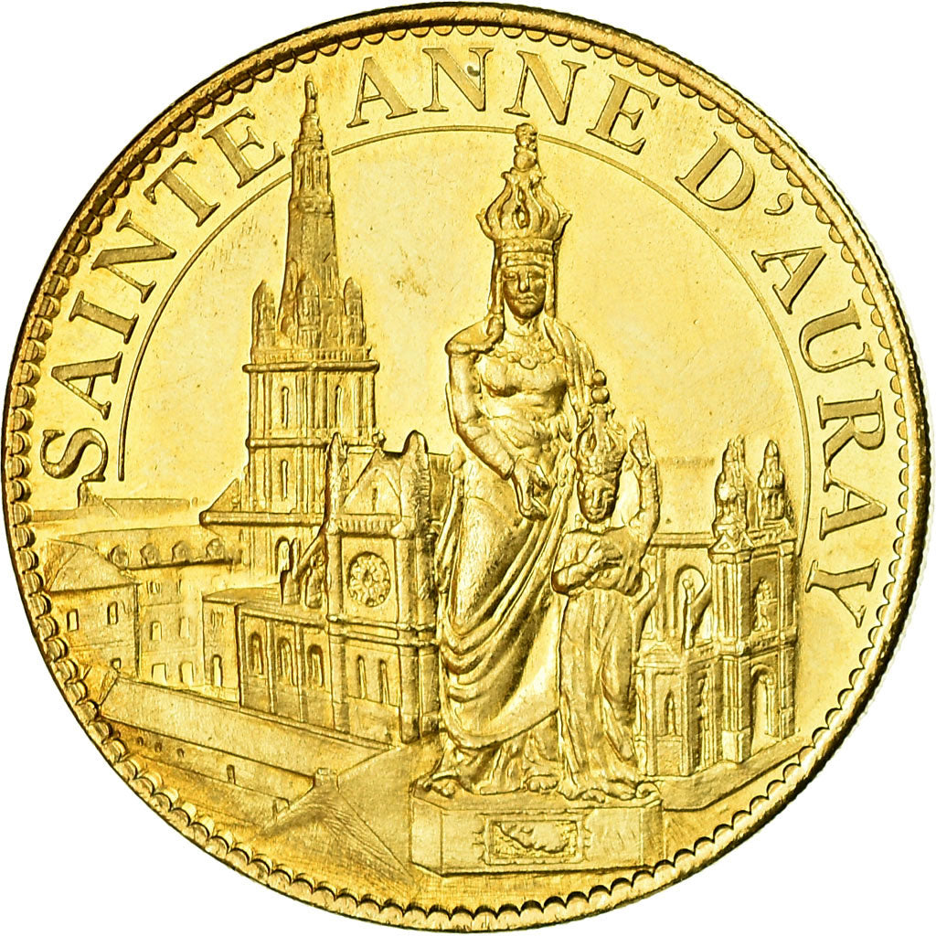 Francia, Token, Jetón turístico, 56/ Sainte Anne d'Auray - Basilique, Arts &
