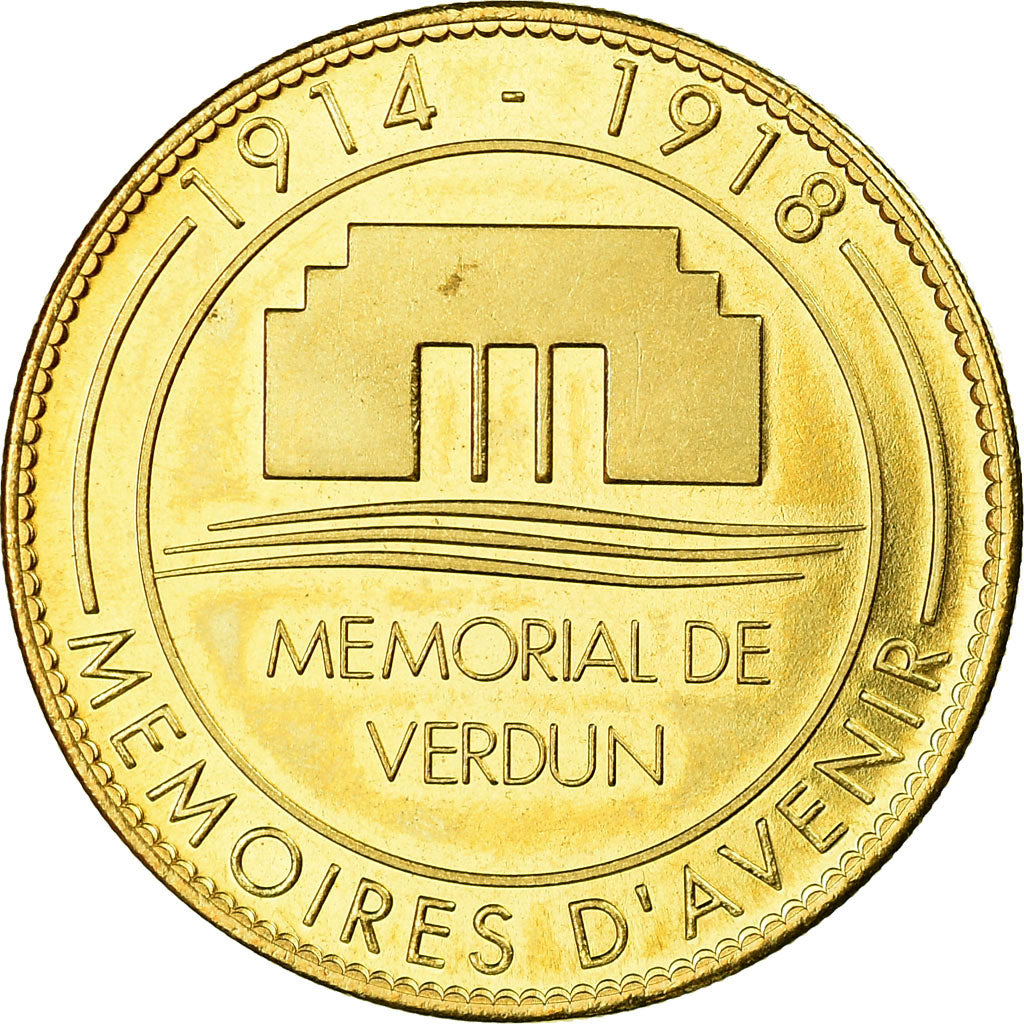Francia, Token, Jetón turístico, 55/ Fleury-devant-Douaumont - Mémorial de