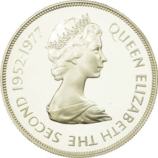 Monnaie, Jersey, Elizabeth II, 25 Pence, 1977, Proof, FDC, Argent, KM:44a