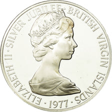 Coin, BRITISH VIRGIN ISLANDS, Elizabeth II, Dollar, 1977, Franklin Mint, U.S.A.