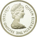 Coin, Guernsey, Elizabeth II, 25 Pence, 1977, Heaton, Proof, MS(65-70), Silver