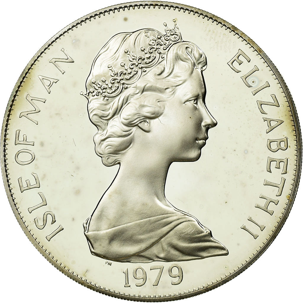 Monnaie, Isle of Man, Elizabeth II, Crown, 1979, Pobjoy Mint, Proof, FDC