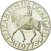 Coin, Great Britain, Elizabeth II, 25 New Pence, 1977, Proof, MS(63), Silver