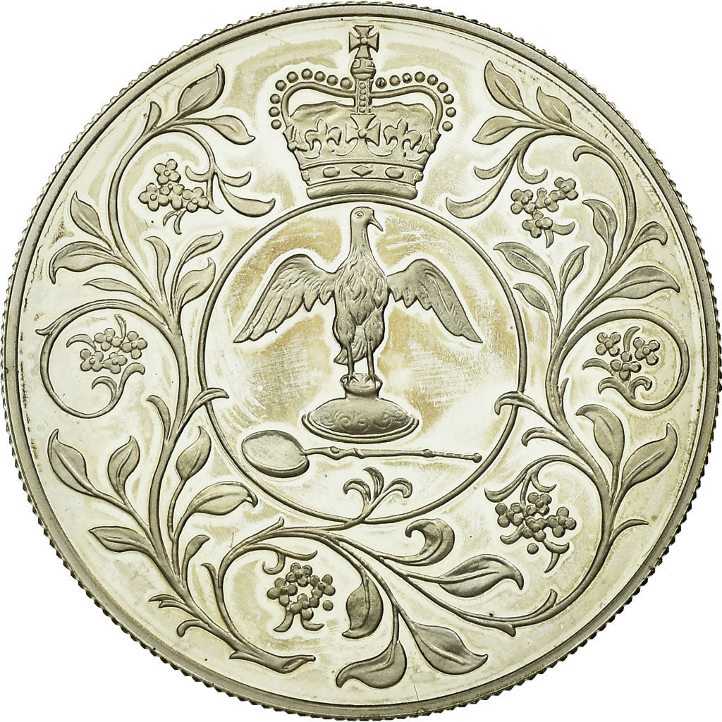 Coin, Great Britain, Elizabeth II, 25 New Pence, 1977, Proof, MS(63), Silver