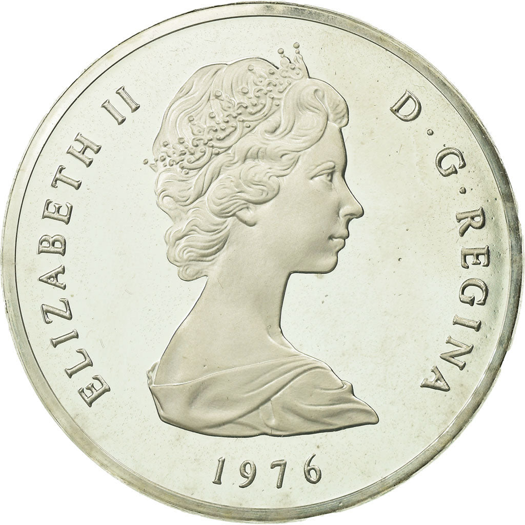 Coin, TURKS & CAICOS ISLANDS, Elizabeth II, 50 Crowns, 1976, Proof, MS(65-70)