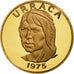 Coin, Panama, Centesimo, 1975, Franklin Mint, MS(65-70), Copper Plated Zinc