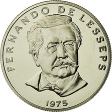 Coin, Panama, 50 Centesimos, 1975, U.S. Mint, Proof, MS(65-70), Copper-Nickel