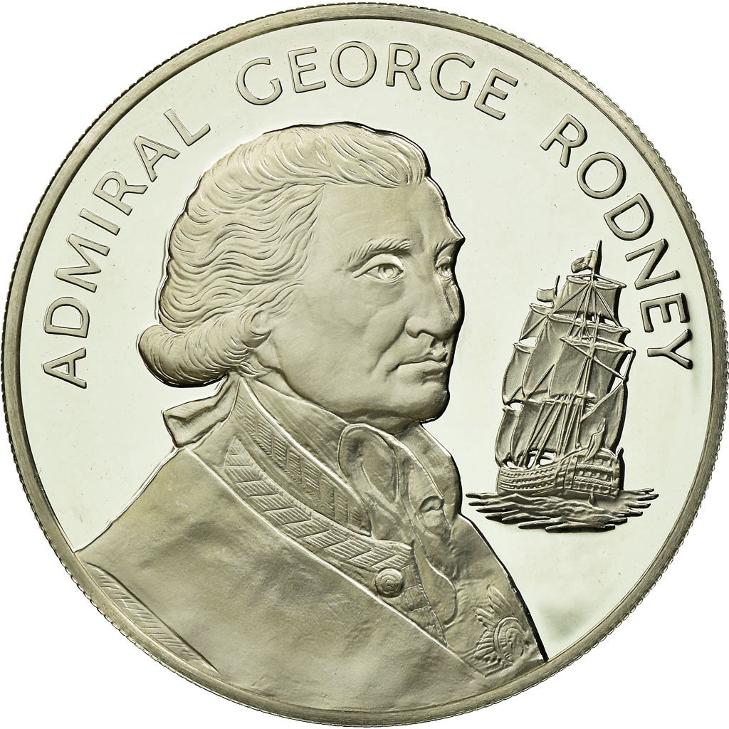 Coin, Jamaica, Elizabeth II, 10 Dollars, 1977, Franklin Mint, USA, Proof