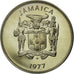 Monnaie, Jamaica, Elizabeth II, 25 Cents, 1977, Franklin Mint, USA, Proof, FDC