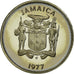 Monnaie, Jamaica, Elizabeth II, 10 Cents, 1977, Franklin Mint, USA, Proof, FDC