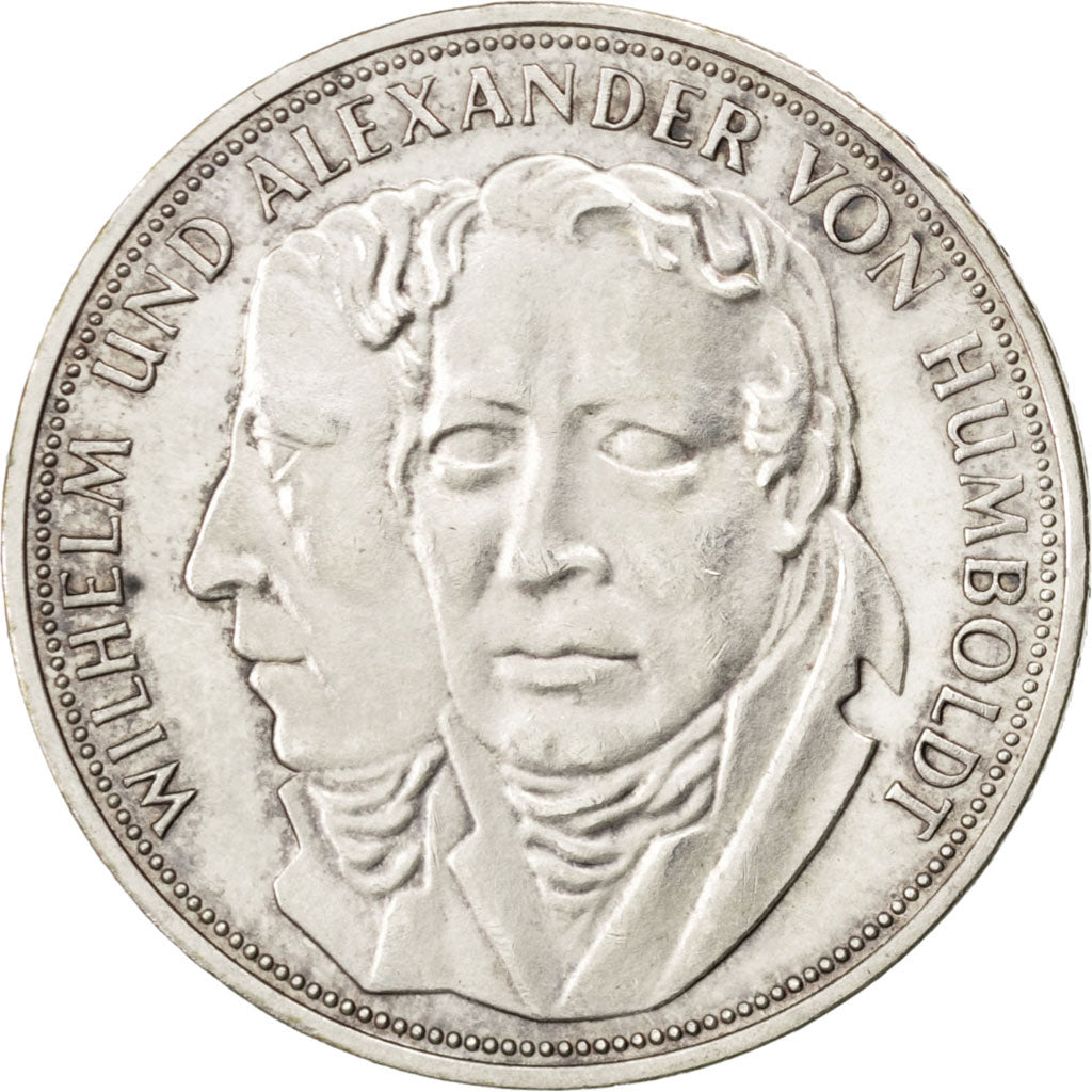 GERMANY - FEDERAL REPUBLIC, 5 Mark, 1967, Stuttgart, KM #120.1, MS(60-62),...