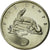 Moeda, Jamaica, Elizabeth II, 5 Cents, 1977, Franklin Mint, USA, Proof