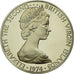 Coin, BRITISH VIRGIN ISLANDS, Elizabeth II, 25 Cents, 1974, Franklin Mint