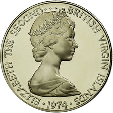 Coin, BRITISH VIRGIN ISLANDS, Elizabeth II, 10 Cents, 1974, Franklin Mint