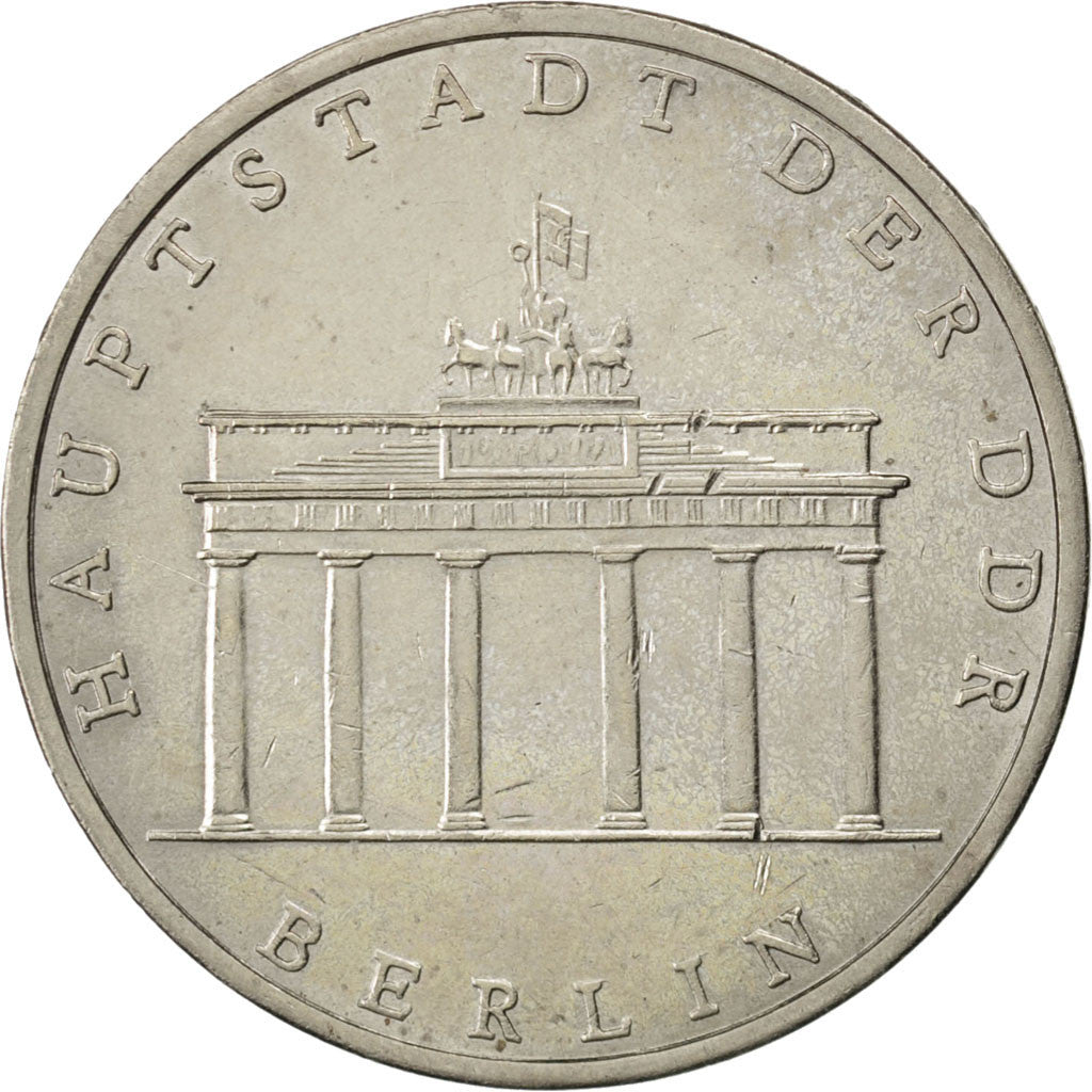 Coin, GERMAN-DEMOCRATIC REPUBLIC, 5 Mark, 1971, Berlin, AU(55-58)
