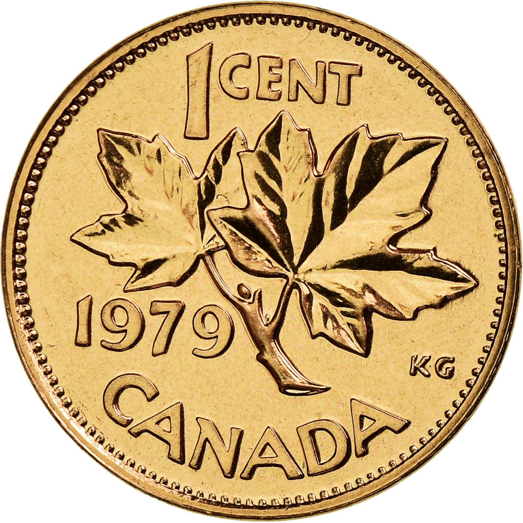 Coin, Canada, Elizabeth II, Cent, 1979, Royal Canadian Mint, Ottawa, MS(65-70)