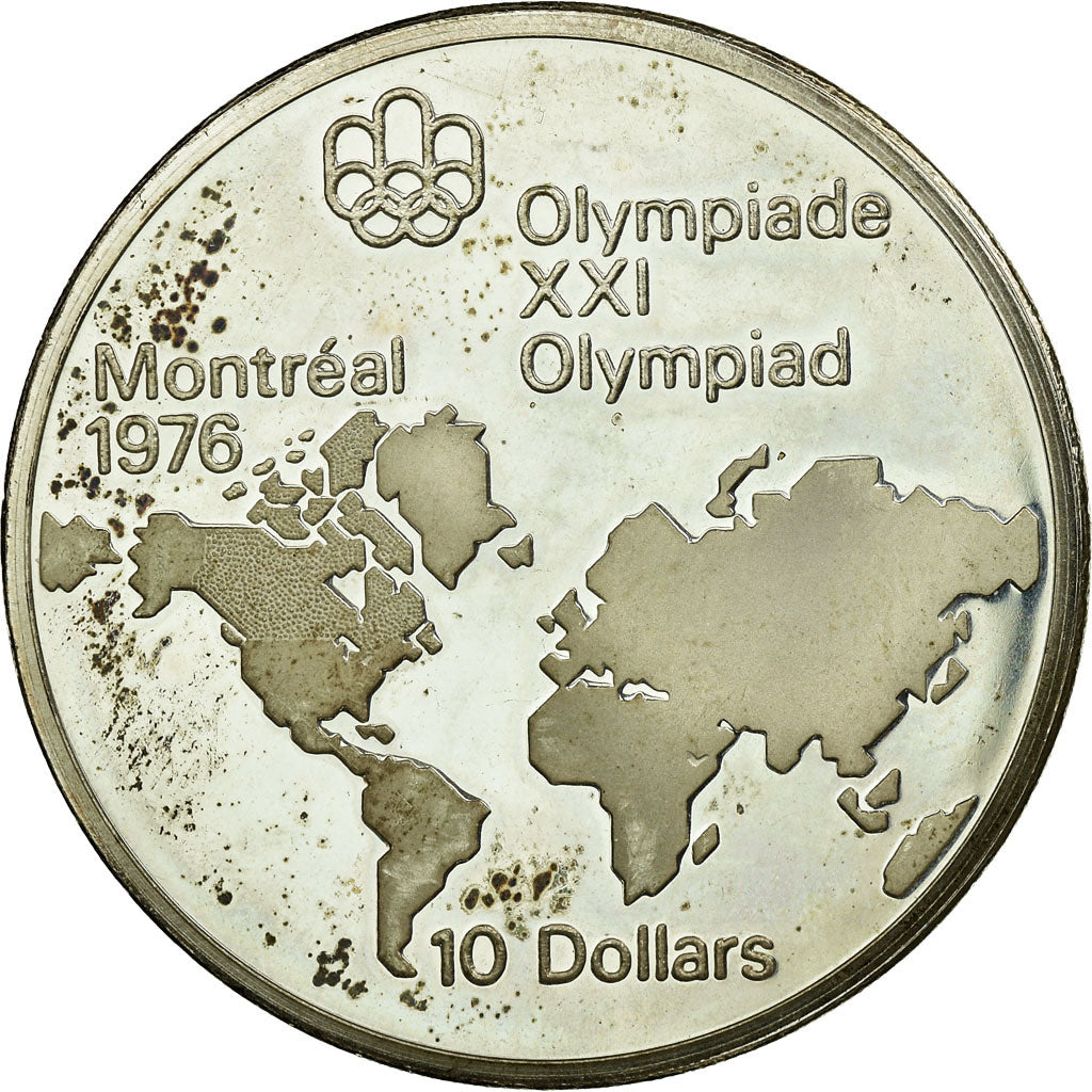 Coin, Canada, Elizabeth II, 10 Dollars, 1973, Royal Canadian Mint, Ottawa